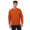 Orange - Front - Lyle & Scott Mens Crew Neck Sweatshirt