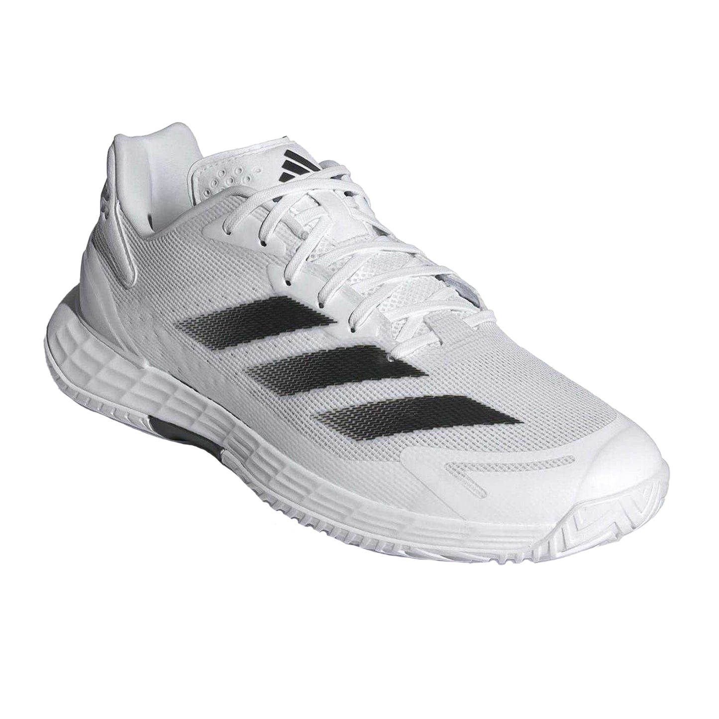 White - Pack Shot - Adidas Mens Defiant Speed 2 Tennis Shoes