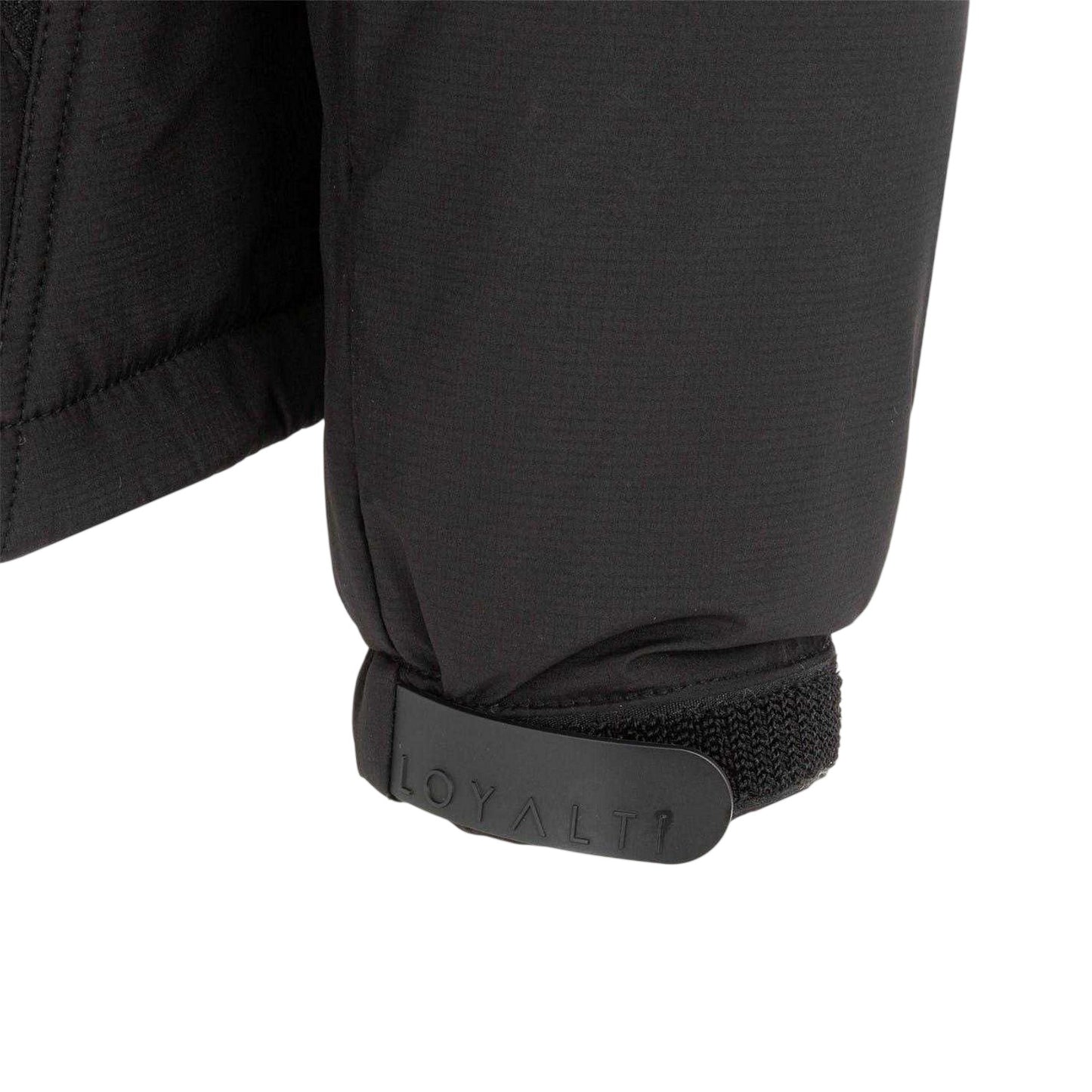 Black - Lifestyle - Loyalti Mens Vision Half Zip Bomber Jacket