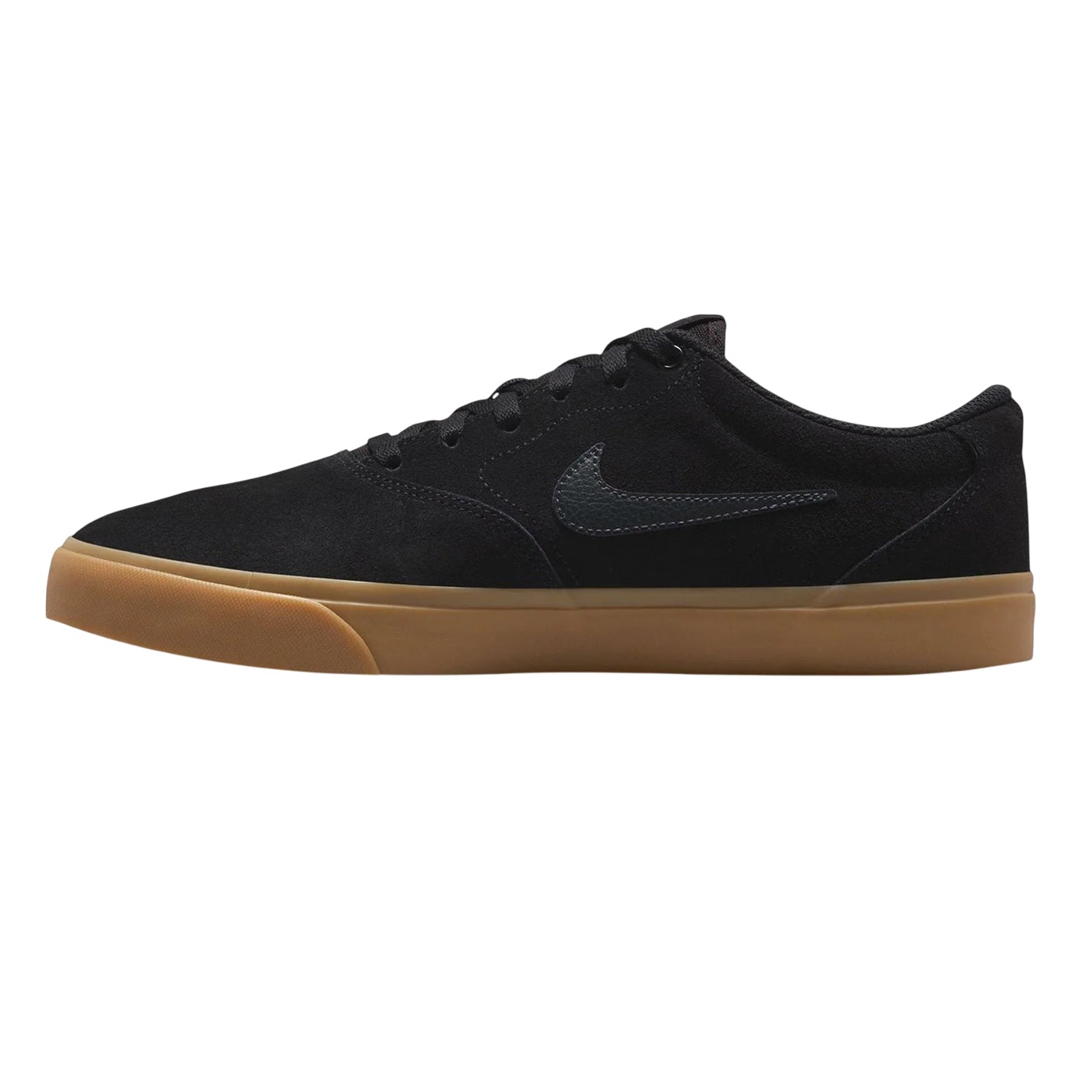 Black-Tan - Lifestyle - Nike Mens Charge Suede Low Cut Shoes