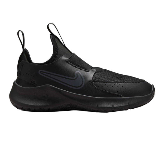 Triple Black - Front - Nike Childrens-Kids Flex Running Trainers