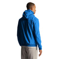 Blue - Back - Lyle & Scott Mens Fleece Lined Soft Shell Jacket