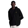 Black - Lifestyle - Lyle & Scott Mens Fleece Lined Soft Shell Jacket