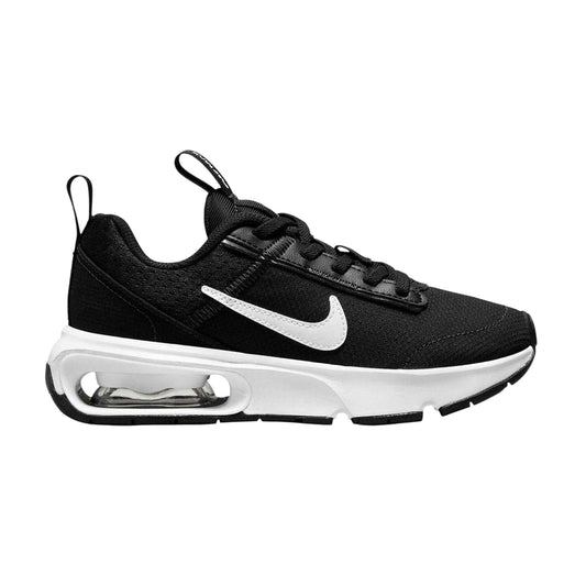 Black-White - Front - Nike Childrens-Kids Air Max Shoes