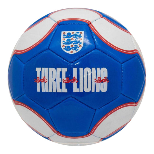 Blue-White - Front - England FA Crest Football
