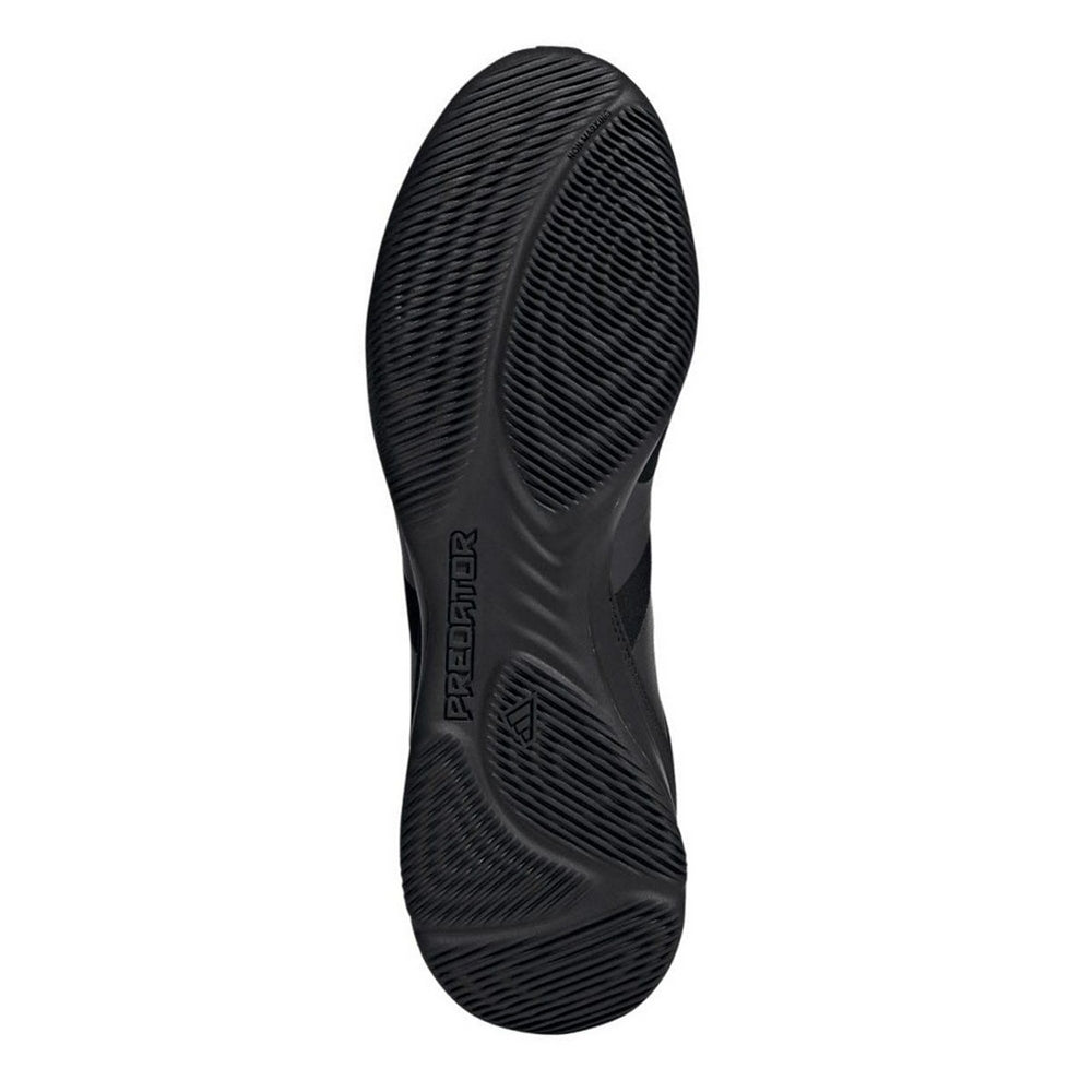Black - Pack Shot - Adidas Mens Predator League Suede Indoor Football Boots