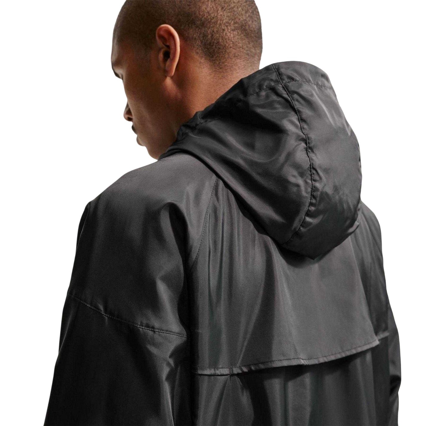 Black-White - Lifestyle - Nike Mens Windrunner Lightweight Hooded Jacket