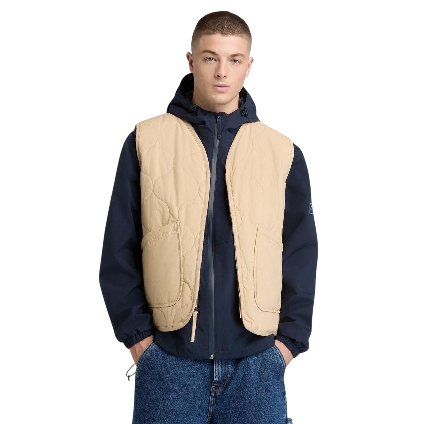 Safari - Side - Timberland Mens Quilted Gilet