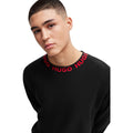 Black - Side - Hugo Boss Mens Smarlo Logo Sweatshirt