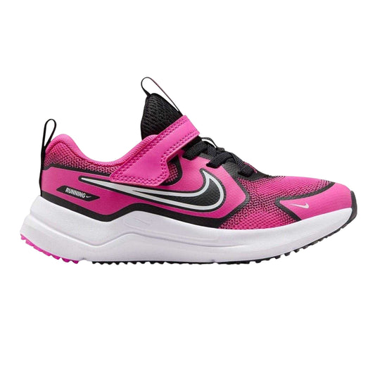 Pink-Black - Front - Nike Childrens-Kids Downshifter 12 Trainers