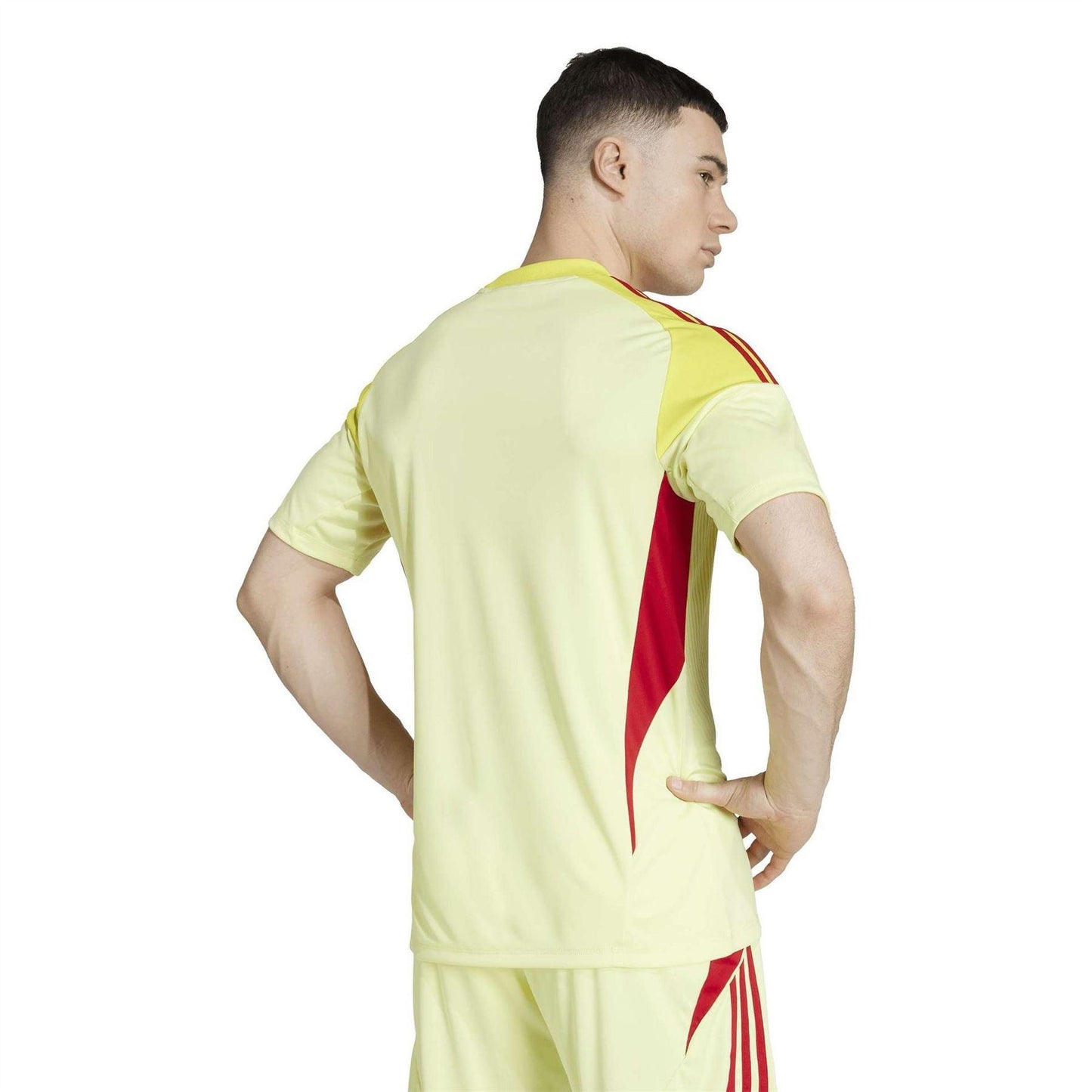 Yellow-Red - Pack Shot - Adidas Mens Arsenal FC Goalkeeper Jersey