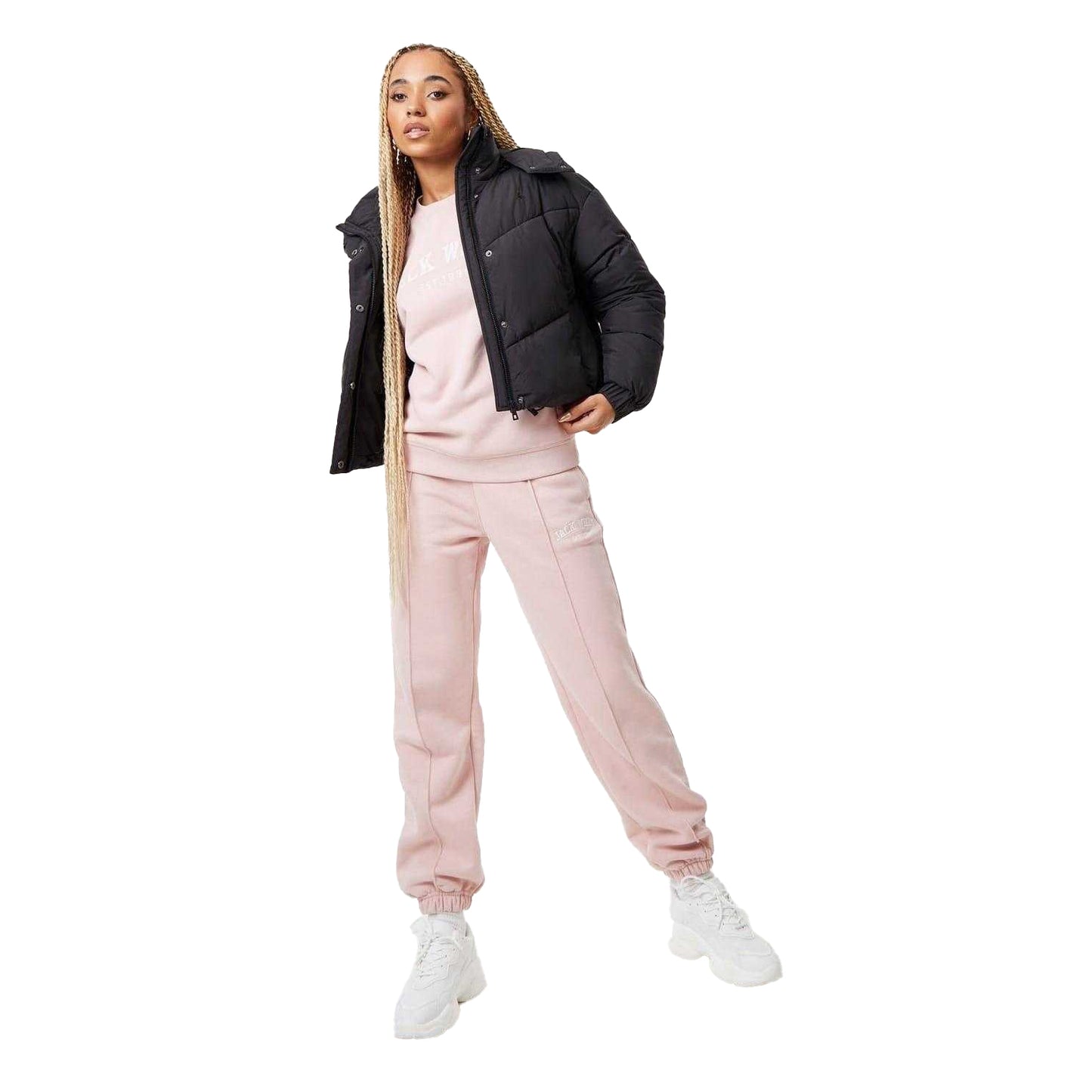 Black - Lifestyle - Jack Wills Womens-Ladies Ritcher Quilted Padded Jacket
