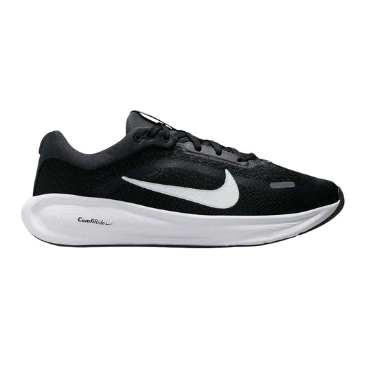 Black-White - Front - Nike Childrens-Kids Ride Runner Trainers