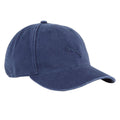 Navy - Front - Puma Unisex Adult Premium Essential Baseball Cap