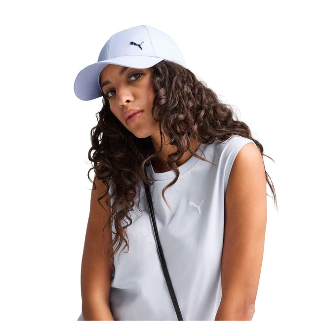 Blue - Side - Puma Essential Metal Logo Baseball Cap