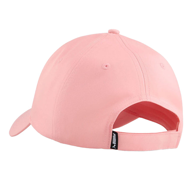 Pink - Back - Puma Essential Metal Logo Baseball Cap