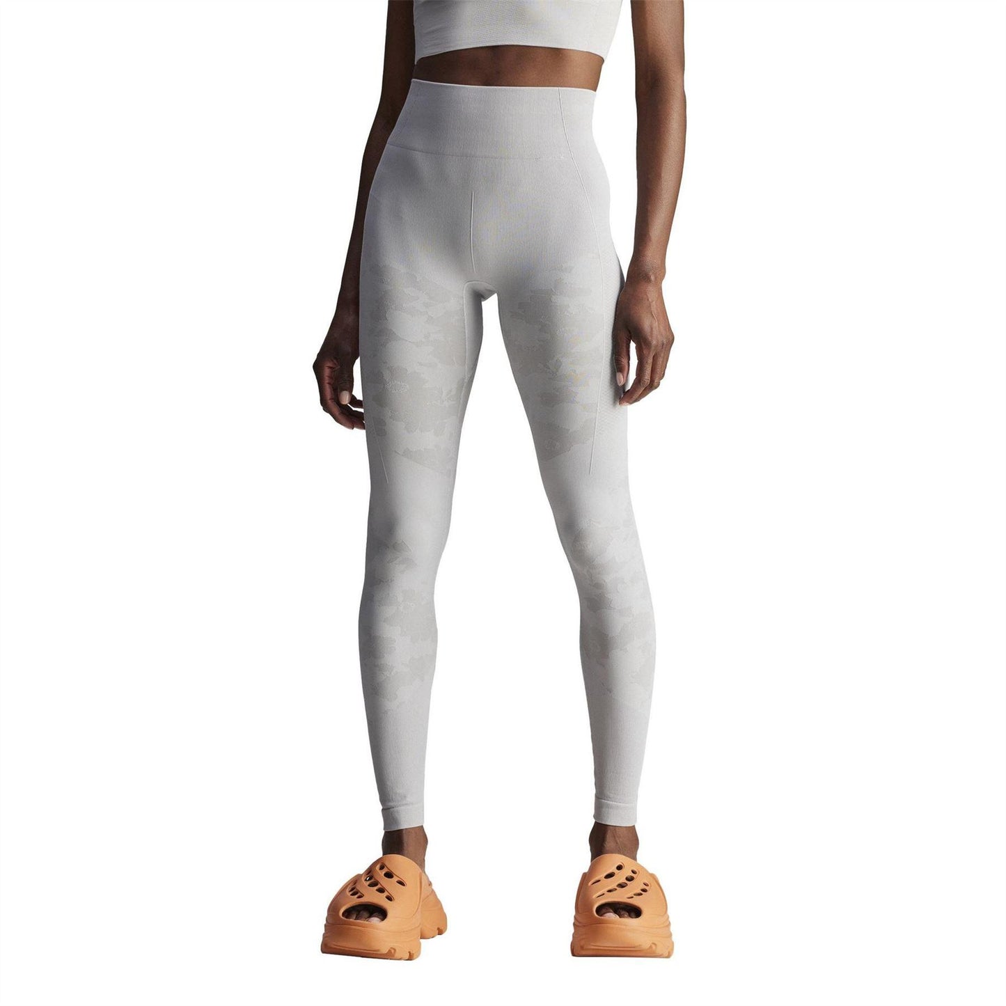 Onyx - Lifestyle - Adidas Womens-Ladies Washed Camo Yoga Leggings
