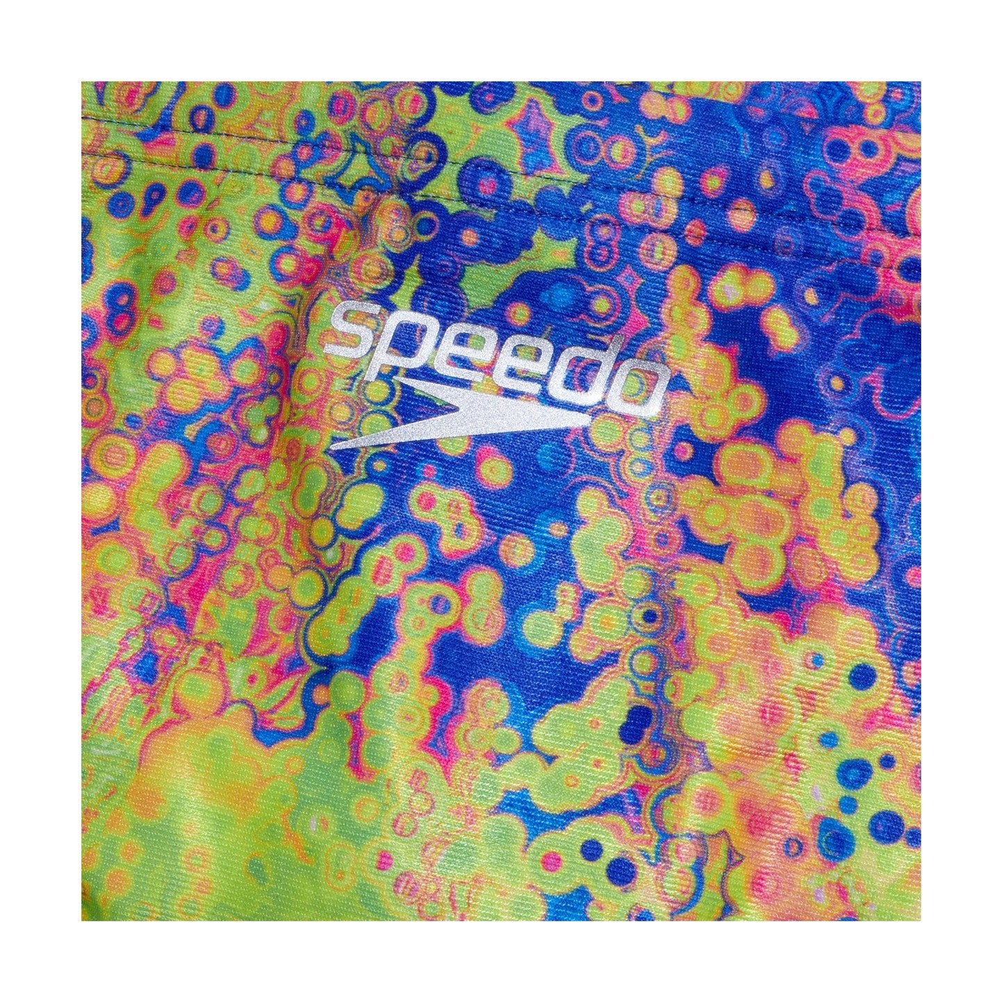Pink-Yellow - Lifestyle - Speedo Mens Psychedelic All-Over Print Swim Briefs