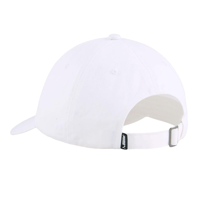 White - Back - Puma Unisex Adult Essential Logo Baseball Cap