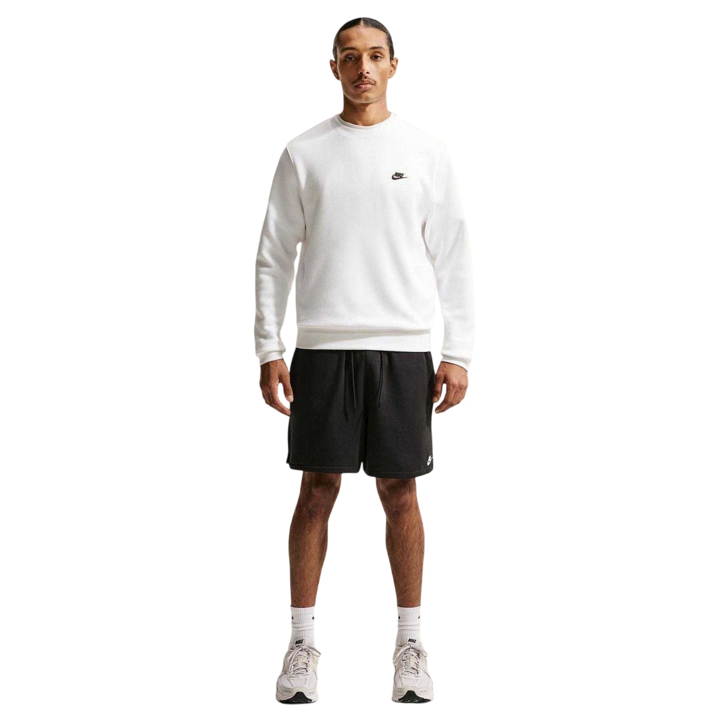 Black - Lifestyle - Nike Mens Club Flow Shorts