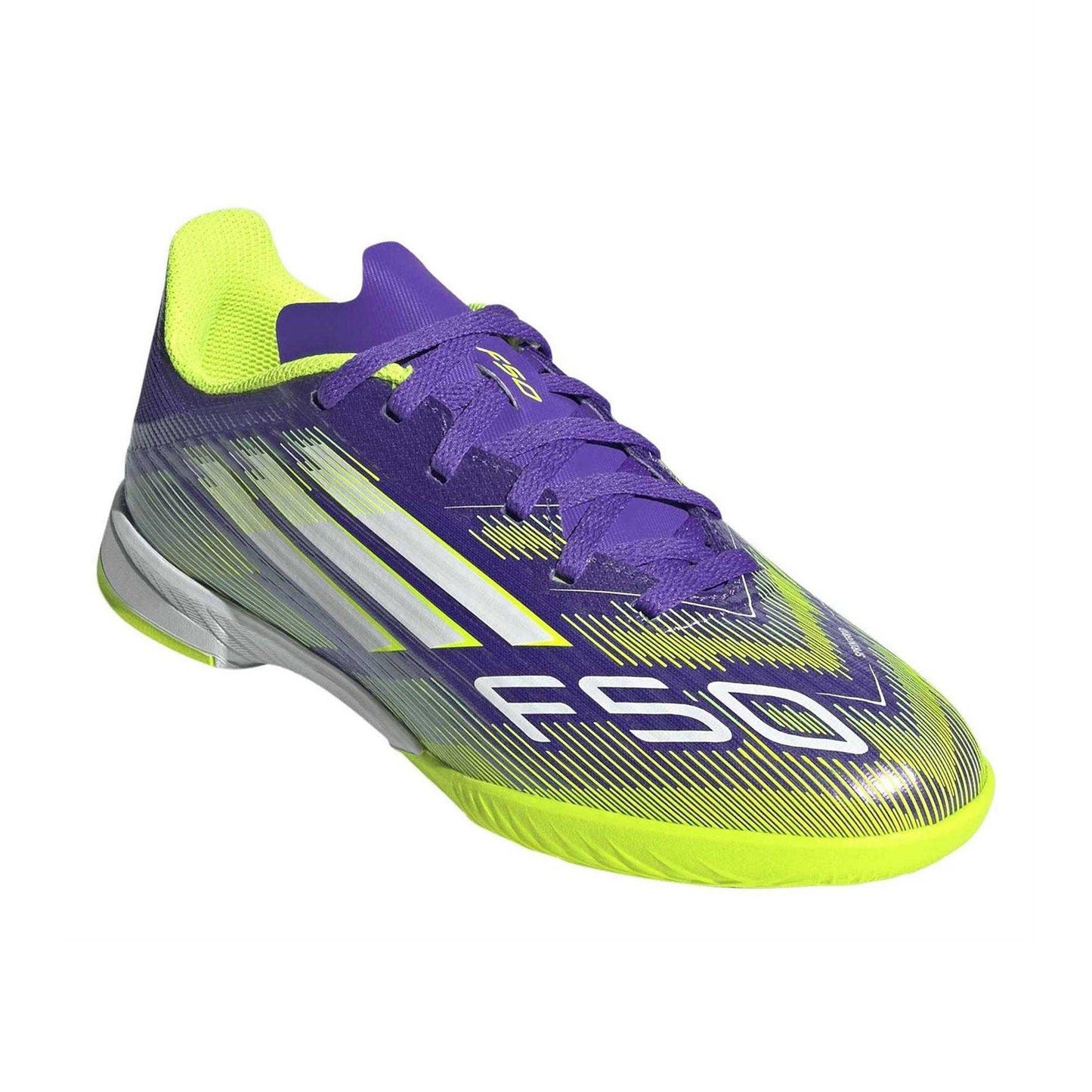 Purple Rush - Lifestyle - Adidas Womens-Ladies F50 3 Stripes Indoor Football Trainers