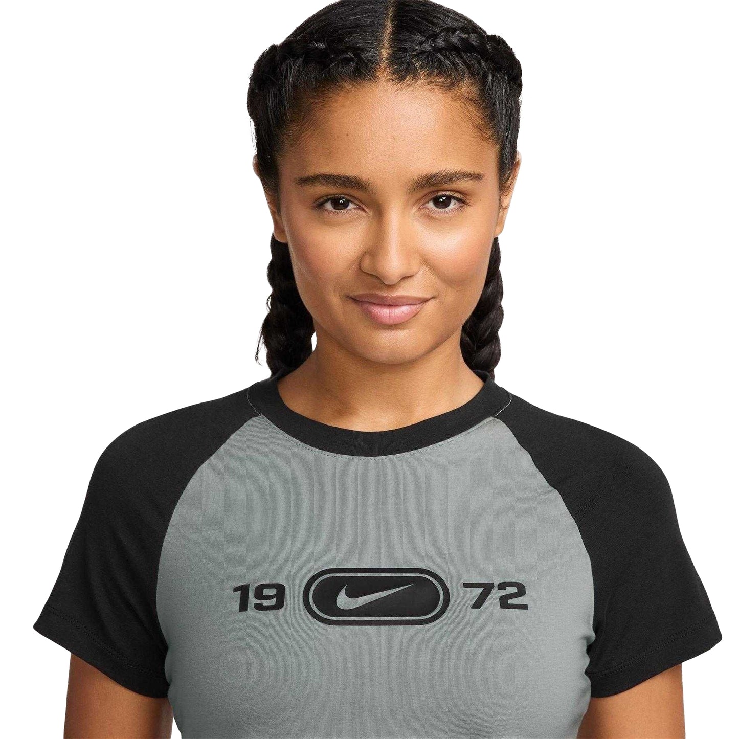 Light Smoke Grey - Side - Nike Womens-Ladies NSW T-Shirt
