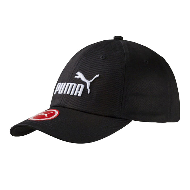 Black - Front - Puma Essential Logo Baseball Cap
