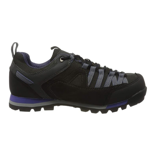 Black - Front - Karrimor Womens-Ladies Leather Spikes Trainers