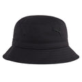 Black - Front - Puma Unisex Adult Premium Essential Logo Bucket Hat