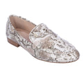 Metallic - Front - Dune London Womens-Ladies Georgiee Leather Loafers