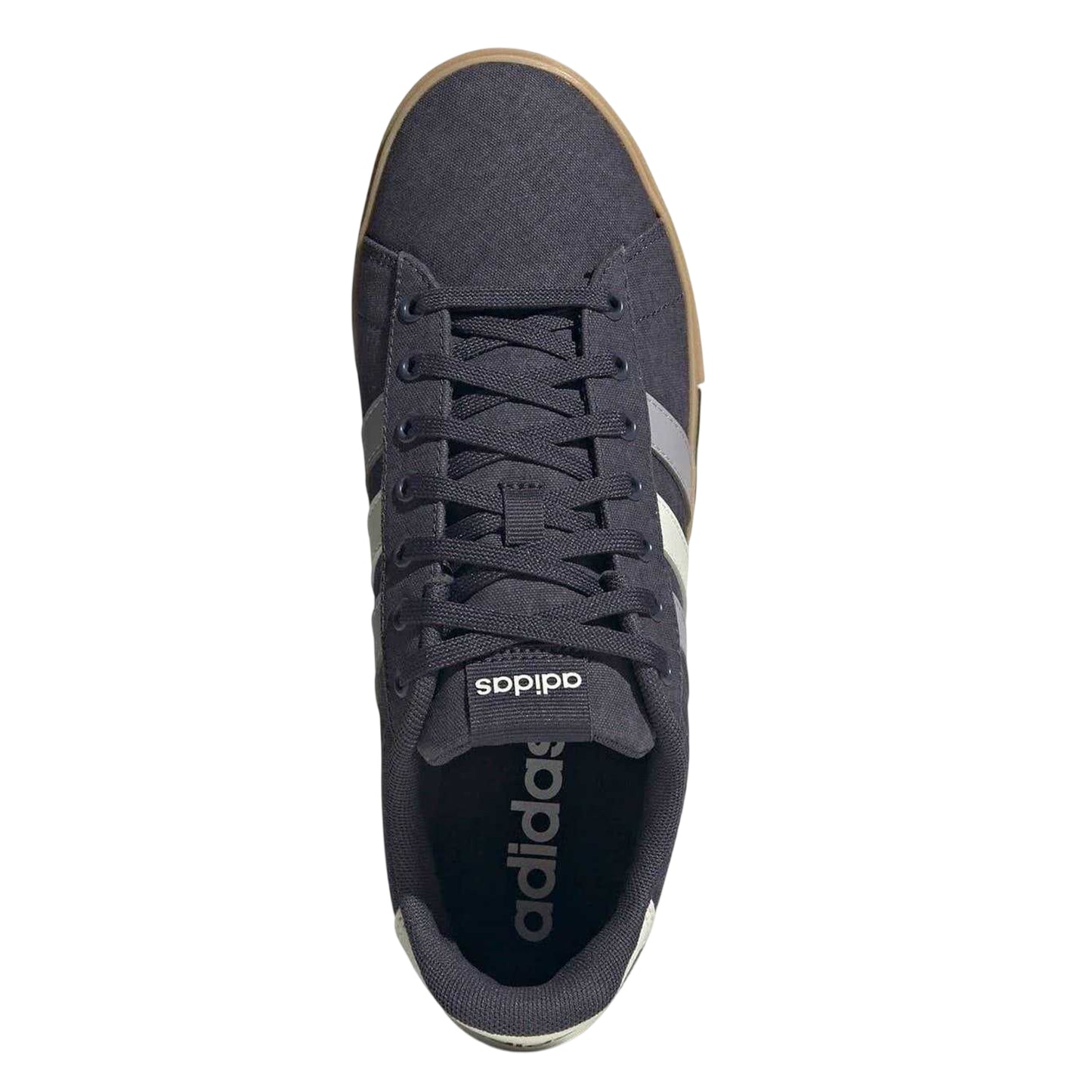 Shadow Blue - Lifestyle - Adidas Womens-Ladies Daily 4.0 Canvas Trainers