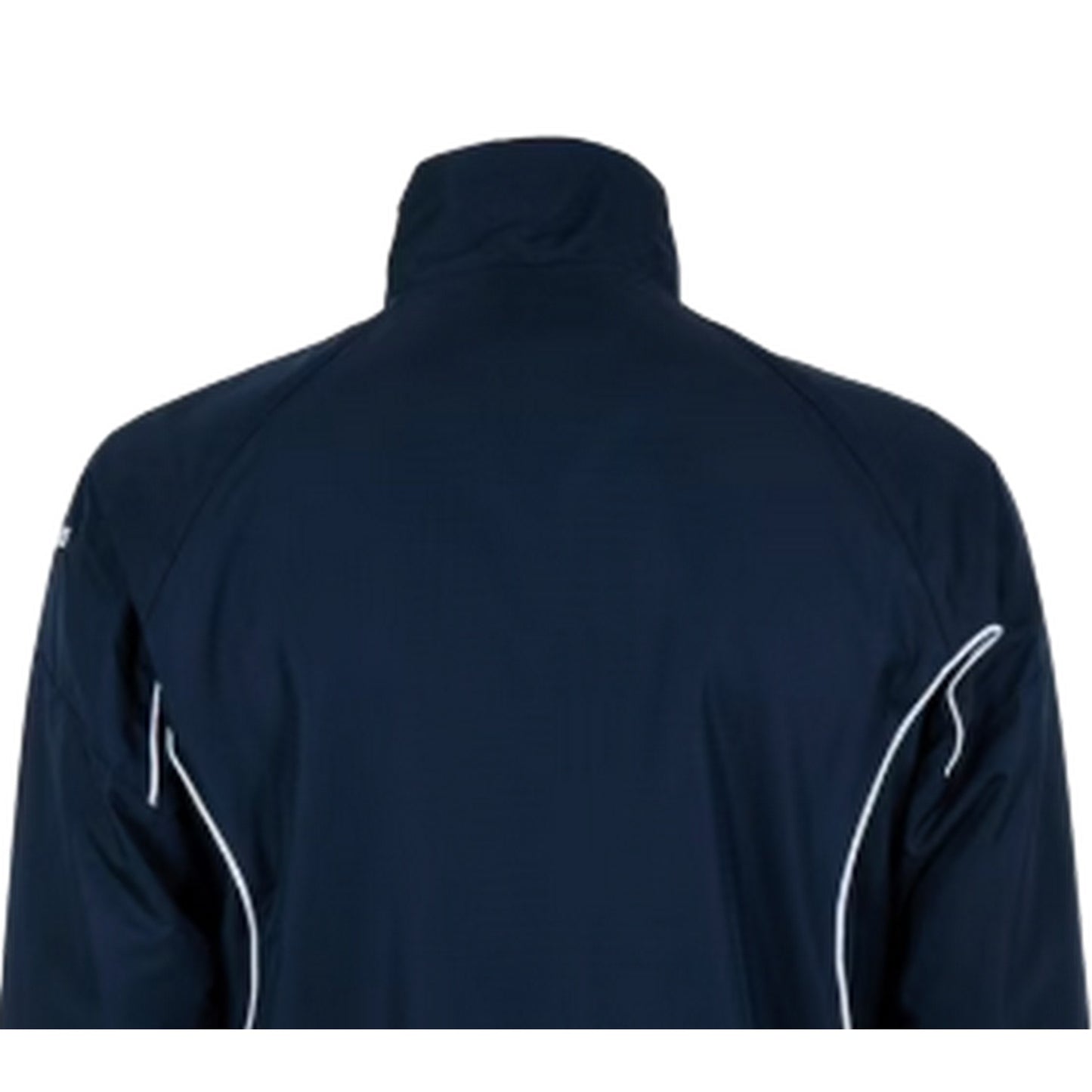 Navy - Lifestyle - Gilbert Womens-Ladies Funnel Neck Raglan Track Jacket