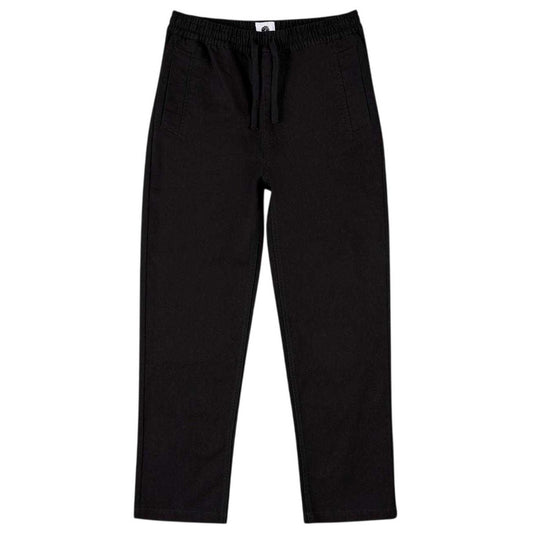 Black - Front - Pretty Green Mens Priory Twill Trousers