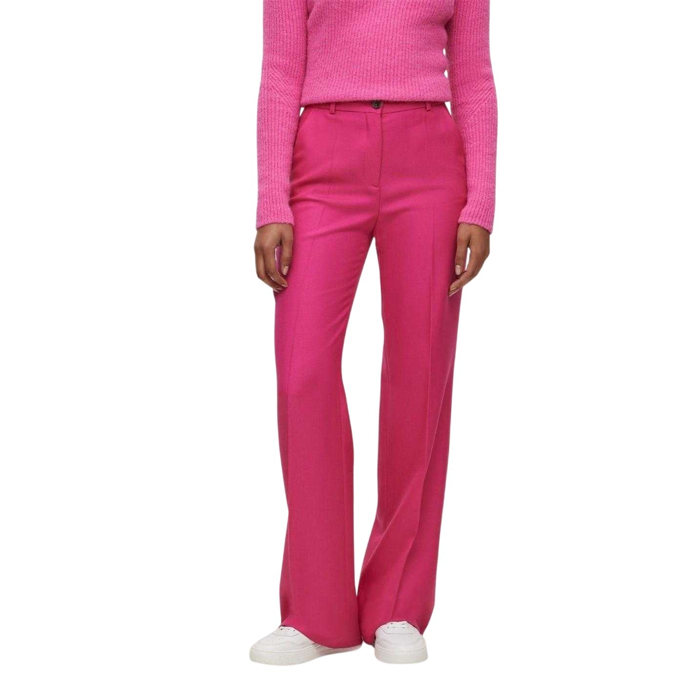 Bright Pink - Lifestyle - Boss Womens-Ladies Tireka Trousers