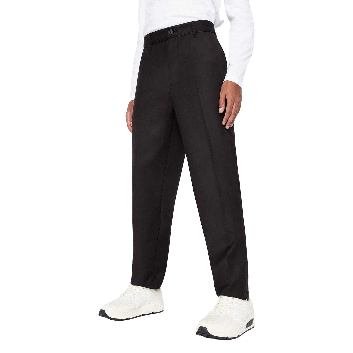 Black - Pack Shot - Armani Exchange Mens Trousers