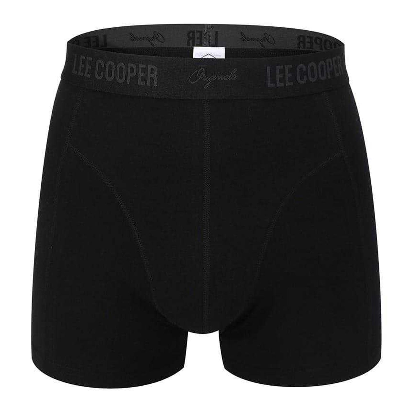 Black - Side - Lee Cooper Mens Boxer Shorts (Pack of 10)