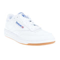 White - Front - Reebok Unisex Adult Classics Club C 85 Leather Trainers