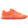 Orange - Front - Reebok Unisex Adult Nano X4 Trainers