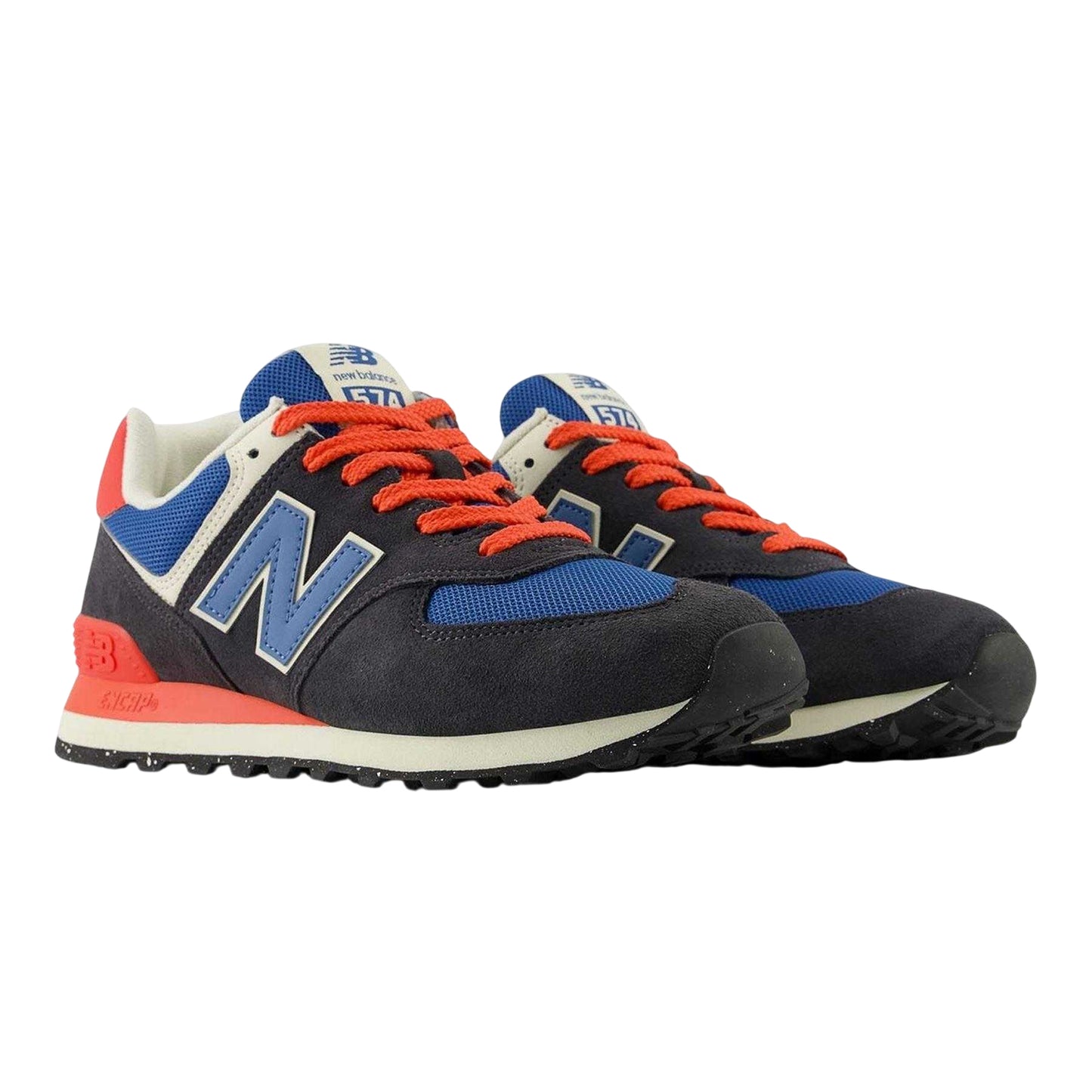 Grey - Lifestyle - New Balance Mens 574 Suede Trainers