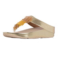 Golden - Front - Fit Flop Womens-Ladies Rumba Ombre Toe Post Sandals
