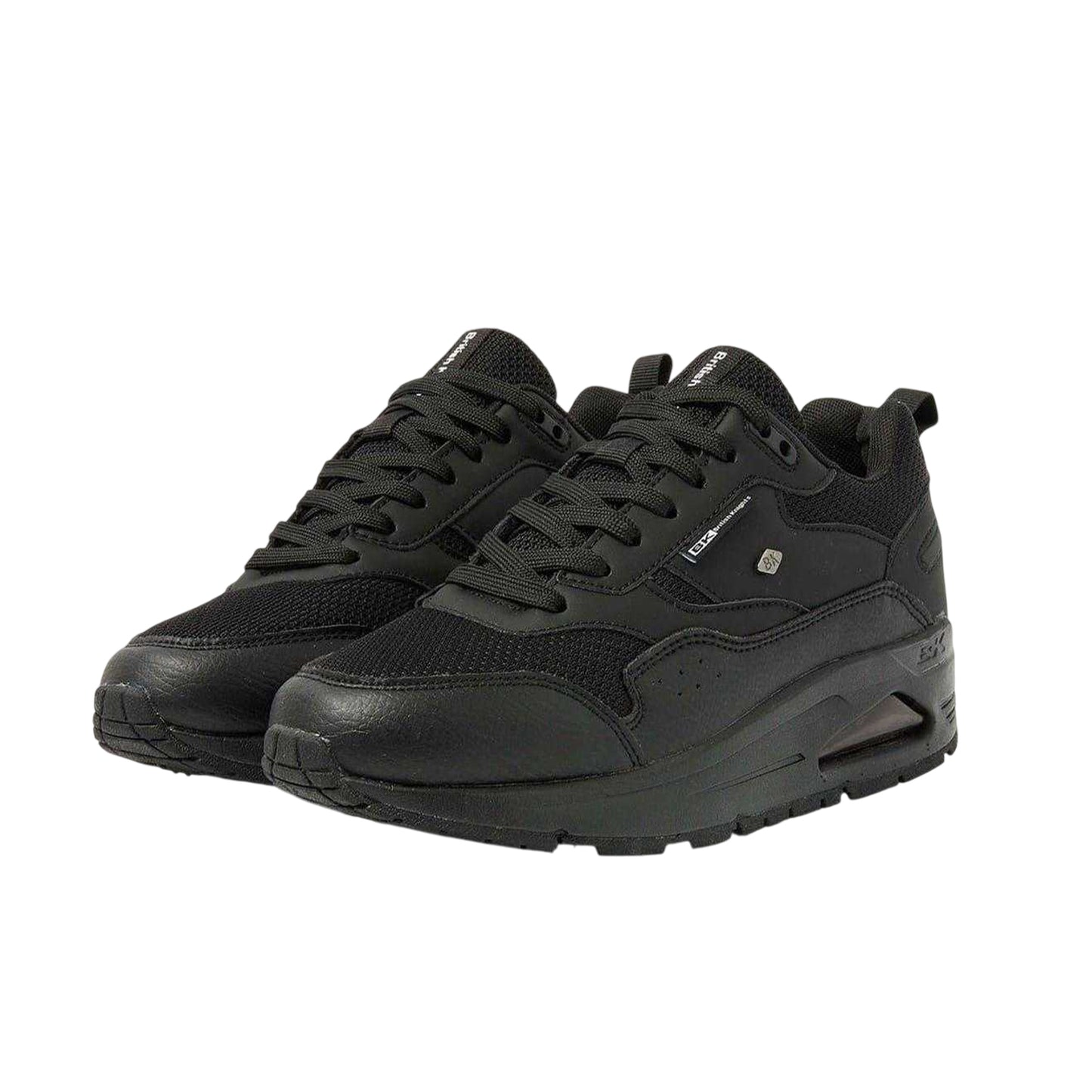 Black - Lifestyle - British Knights Mens Lennox Air Cushioned Trainers