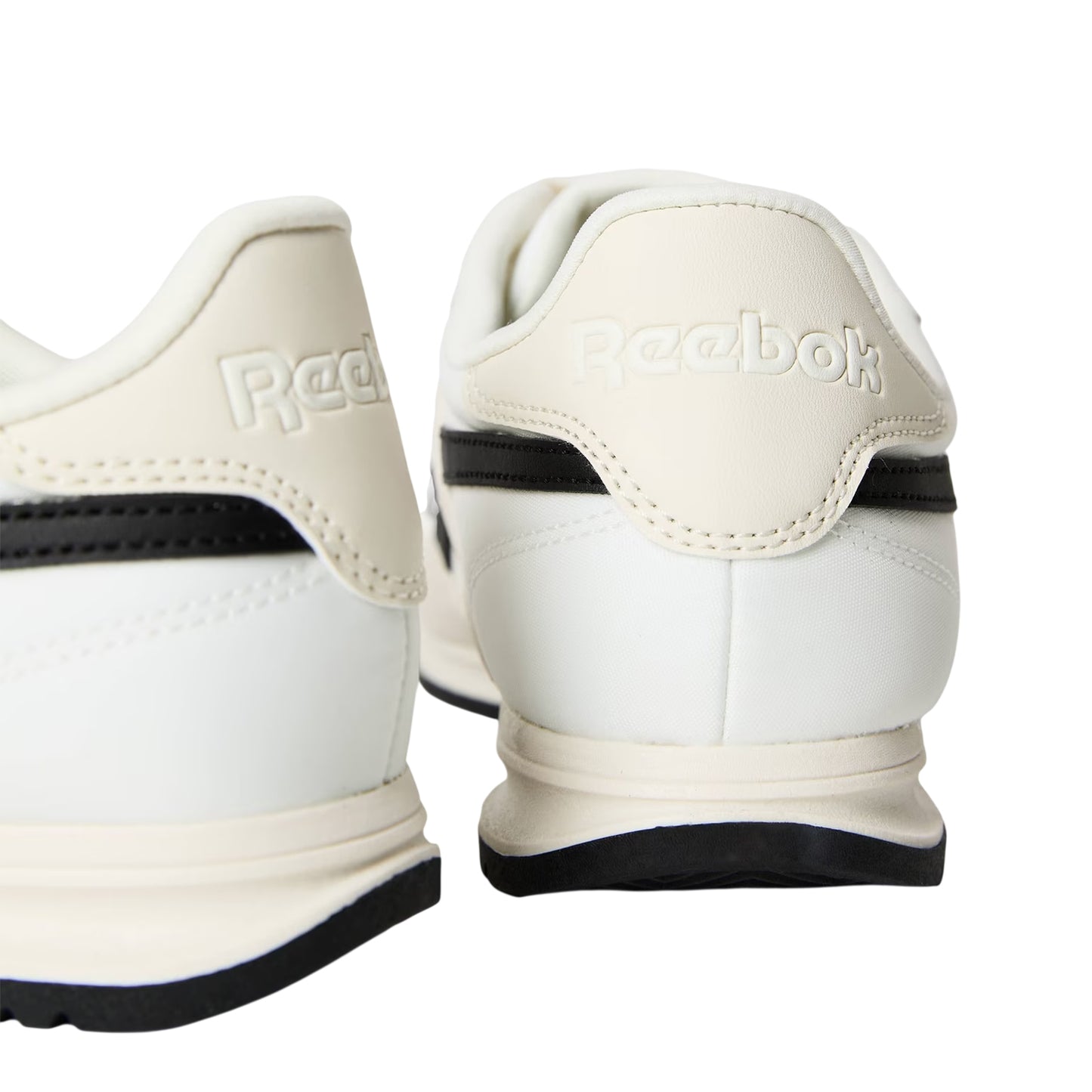 White-Black - Lifestyle - Reebok Womens-Ladies World 70 Logo Trainers