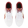 White-Red - Lifestyle - Reebok Unisex Adult Retro Synthetic Leather Court Trainers