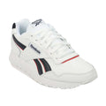 White-Navy - Front - Reebok Unisex Adult Glide Suede Trainers