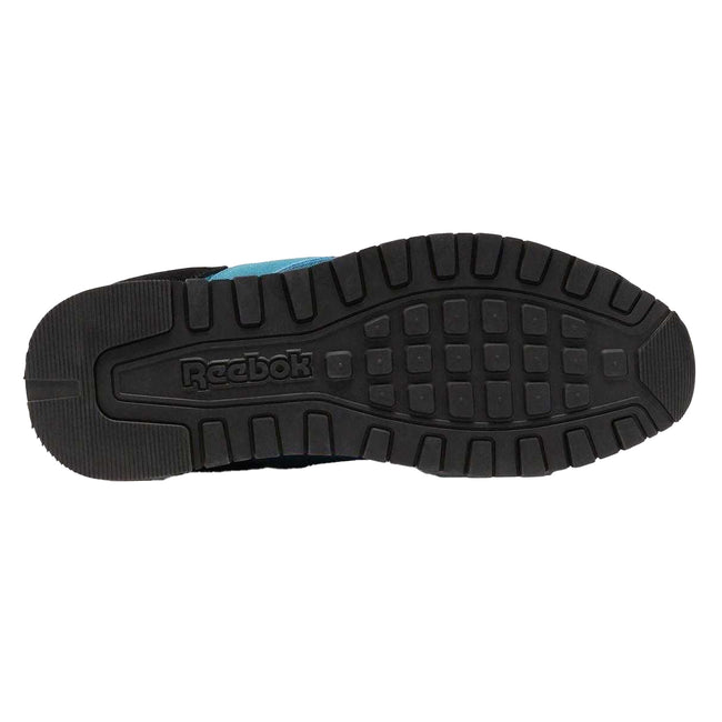 Blue - Pack Shot - Reebok Unisex Adult Glide Suede Trainers