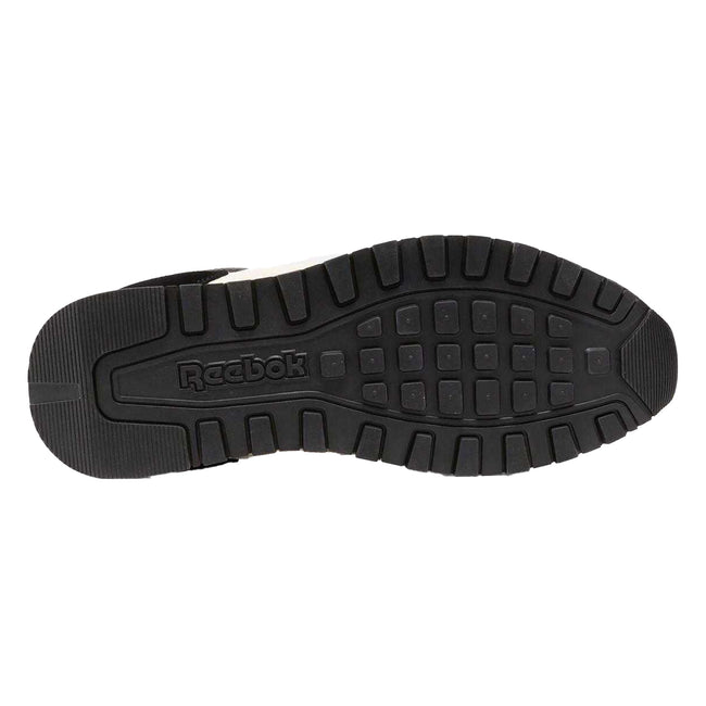 White-Black - Pack Shot - Reebok Unisex Adult Glide Suede Trainers
