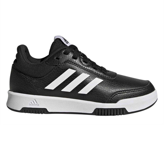 Black-White - Front - Adidas Childrens-Kids Tensaur Sport 2.0 Trainers