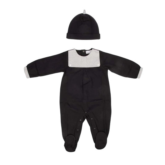 Blue - Front - Emporio Armani Baby Cotton Long-Sleeved Gift Set
