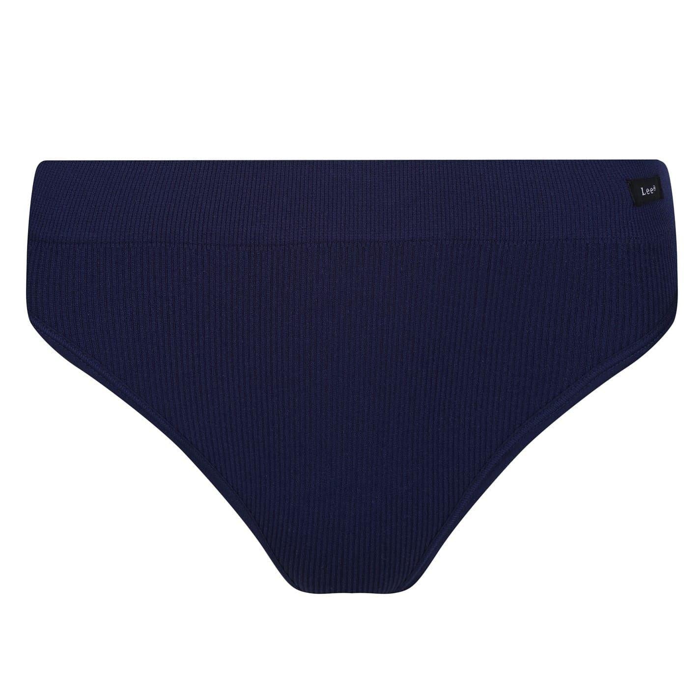 Navy Blue - Lifestyle - Lee Womens-Ladies Ivella Tie Dye Briefs (Pack of 2)