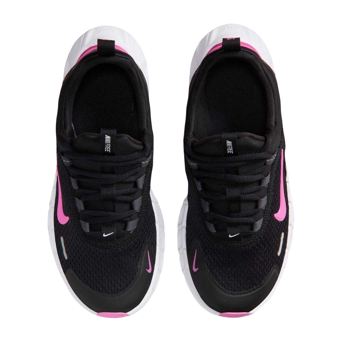 Black-Pink - Lifestyle - Nike Childrens-Kids Mesh Trainers